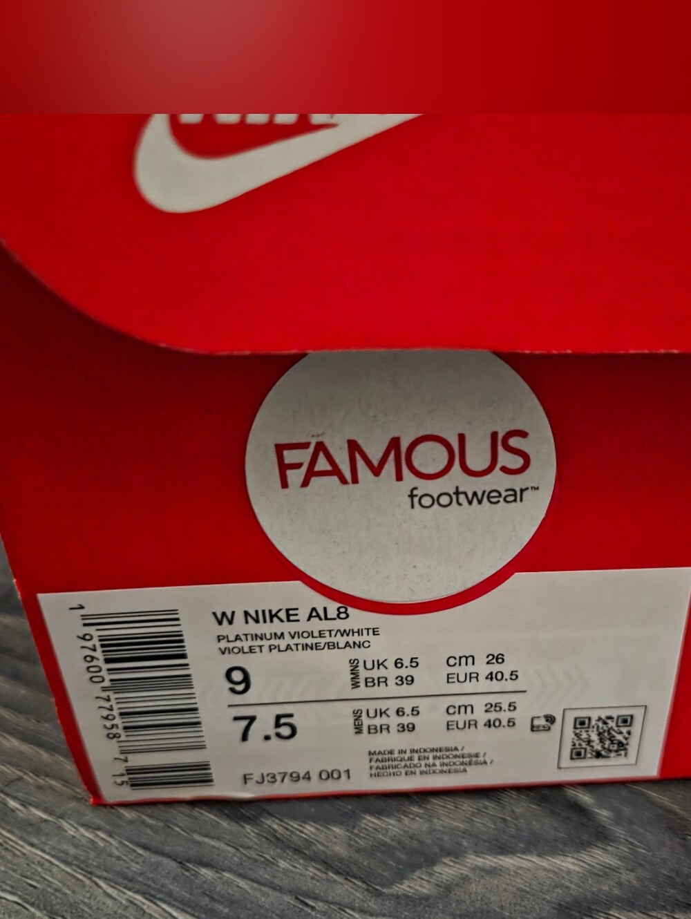 Nike AL8 Women's Sneaker Exclusive Color - Picture 9 of 12